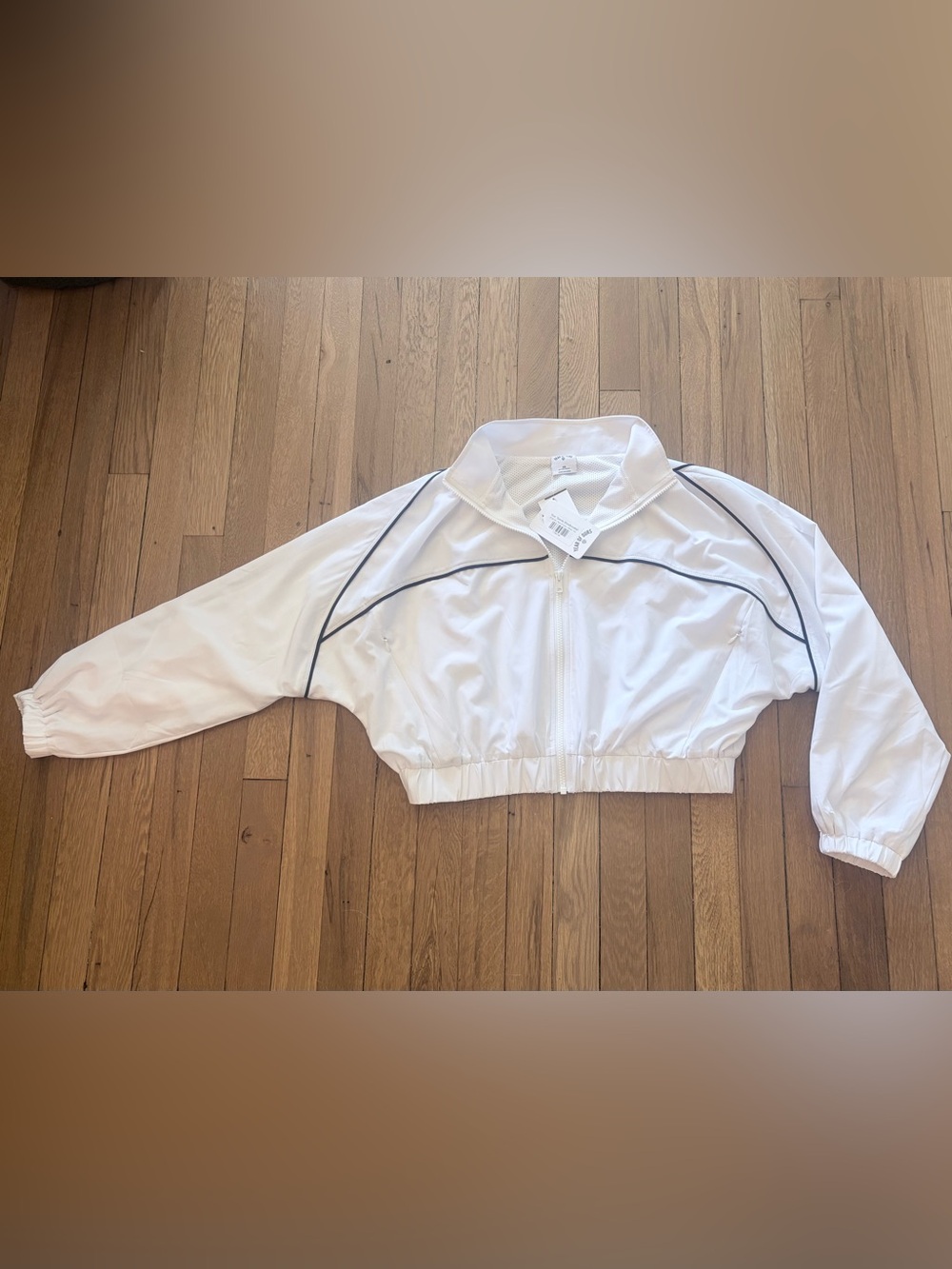 Year of Ours Tennis Windbreaker - white